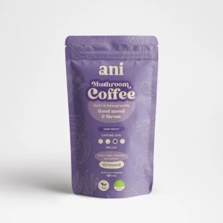 KAWA MIELONA ARABICA Z REISHI I ASHWAGANDHĄ BIO 350 g - ANI