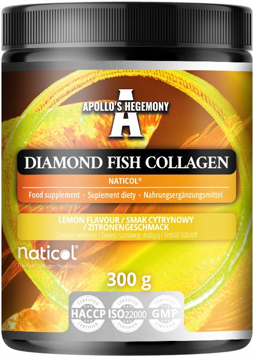APOLLO'S HEGEMONY Fish Collagen smak cytryna 300g - Nabea.pl