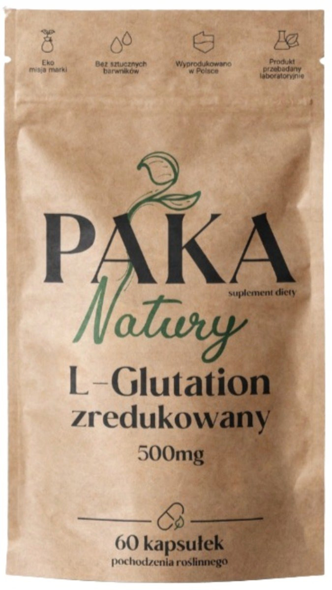 Paka Natury L-Glutation zredukowany czysty 60 kaps. - Nabea.pl