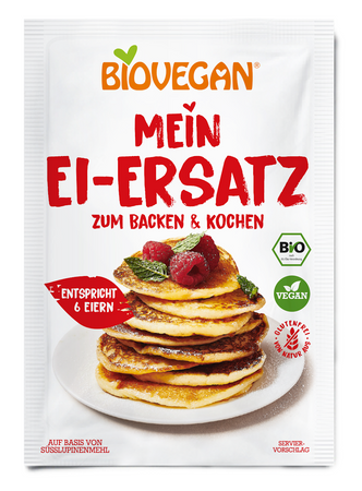 BIOVEGAN ROŚLINNY ZAMIENNIK JAJ BEZGLUTENOWY BIO 30 g