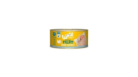 Zestaw 10x WOW CAT Huhn Garnelen - filety kurczaka z krewetkami (70g)