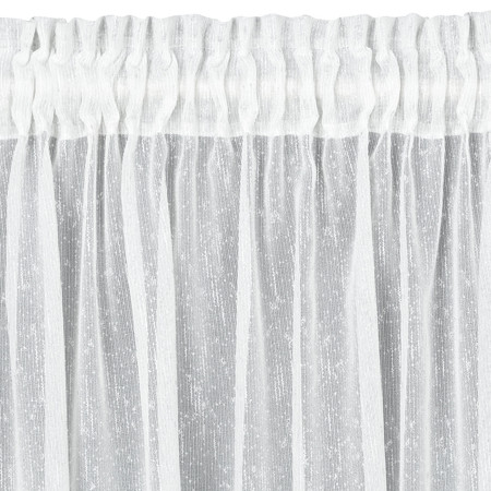 FIRANA GOTOWA KELLY NA TAŚMIE 300 X 250 CM BIAŁY