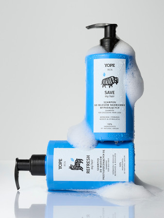 Yope Men - Refresh My Hair Szampon do włosów przetłuszcających się 300ml