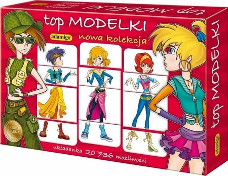 Top Modelki układanka ADAMIGO