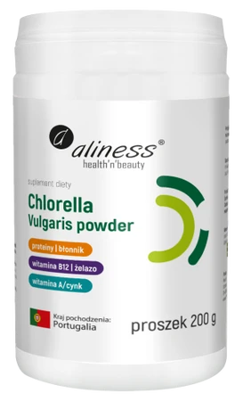 Aliness Chlorella Vulgaris powder 200 g