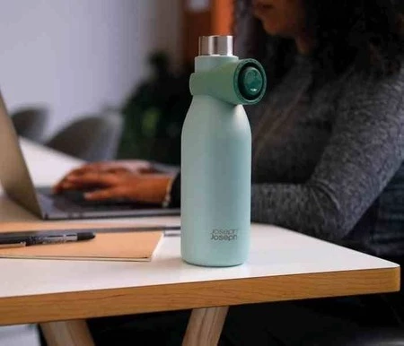 JJ - Butelka termiczna stalowa 500ml Loop™, zielon