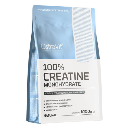 OstroVit Monohydrat Kreatyny 1000 g smak naturalny