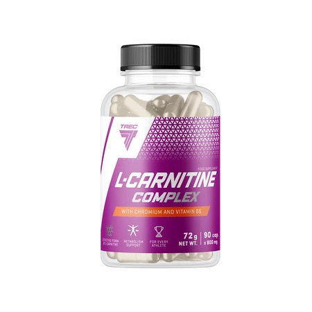 Trec L-CARNITINE COMPLEX L-Karnityna Spalacz tłuszczu 90 kaps.