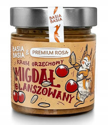 Premium Rosa Krem z migdałów, daktylami w proszku i liofilizowaną wiśnią 195 g