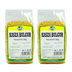 Zestaw: 2x SMAKOSZ Kasza Bulgur 500g