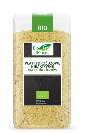 BIO PLANET Płatki drożdżowe nieaktywne BIO 100g