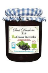 CZARNA PORZECZKA 80 % BIO 260 g - SAD DANKÓW