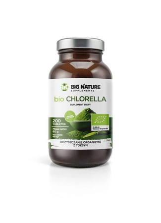 Big Nature Chlorella BIO 200 tabl.