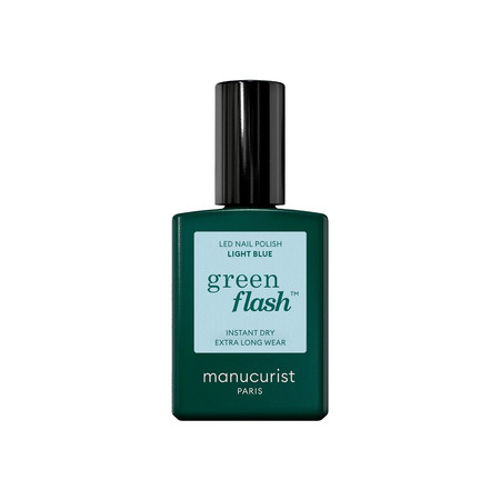 Green Flash Nail Polish lakier do paznokci Light Blue 15ml