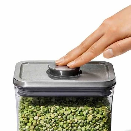 OXO-Pojemnik kwadratowy 2,6l. stalowy, STL