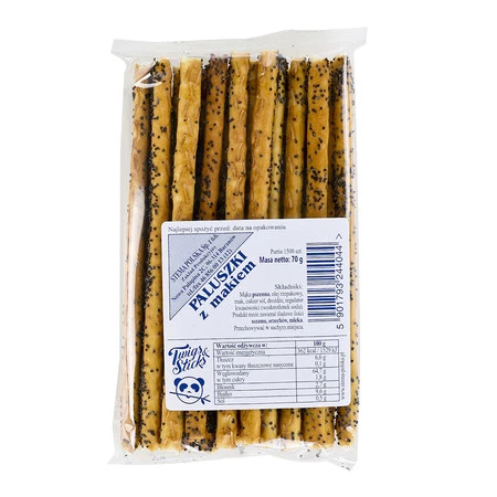 Stema Paluszki z makiem 70 g