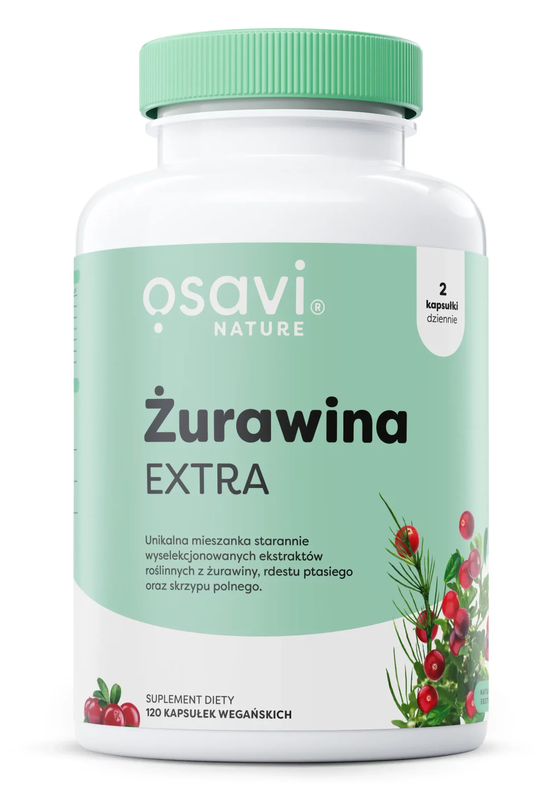Osavi Żurawina EXTRA 120 kaps. - Nabea.pl