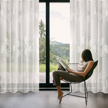 Firana 140 x 250 cm FIR/IDALIA/B+SRE 140X250 PRZEL