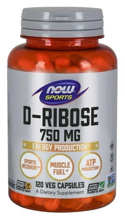 D-Ribose - D-Ryboza 750 mg (120 kaps.)