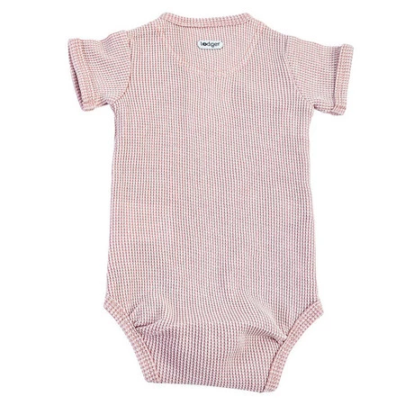 Lodger Body kopertowe niemowlęce krótki rękaw bawełniane jasny róż Ciumbelle Tan r. 74