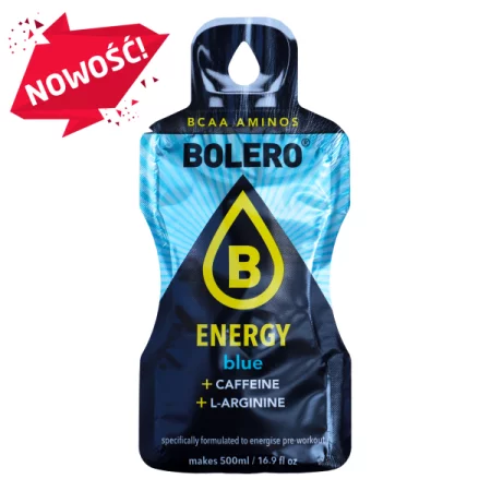 Bolero Energy Blue 14g napój w proszku ze stewią