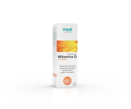 Medi Pharm Witamina D w kroplach 10 ml