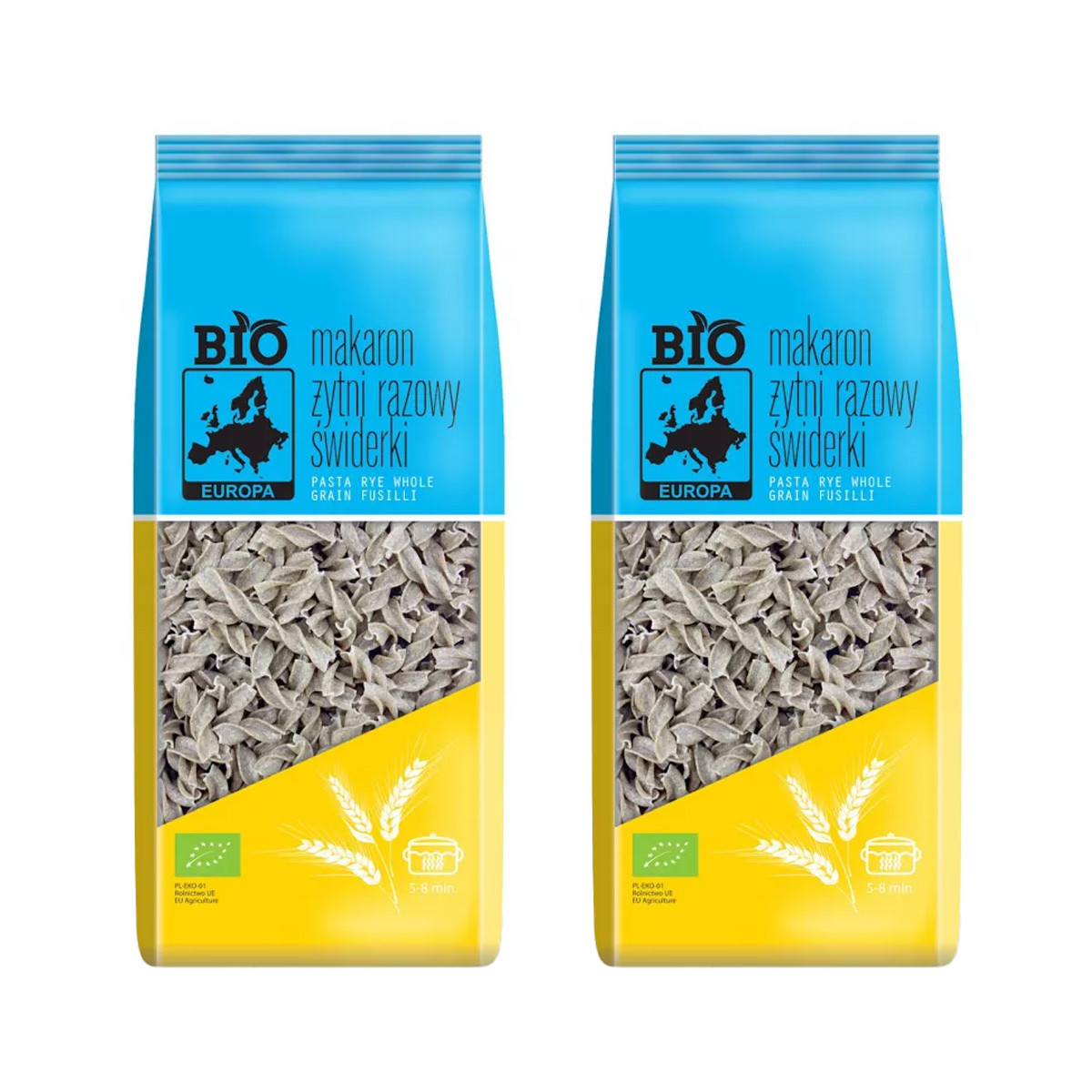 Zestaw 2x MAKARON (ŻYTNI RAZOWY) ŚWIDERKI BIO 400 g - BIO PLANET - Nabea.pl