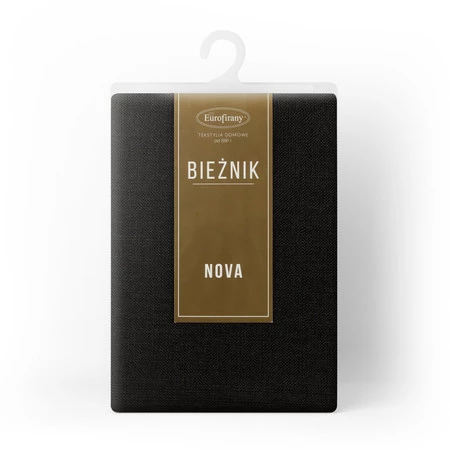 OBRUS STELLA 2 40 X 140 CM CZARNY