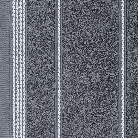 Ręcznik Mira (07), 30 x 50 cm, Stalowy