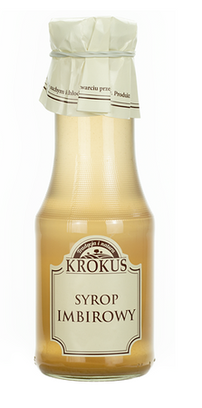 Krokus SYROP IMBIROWY BEZGLUTENOWY 355 g (280 ml)