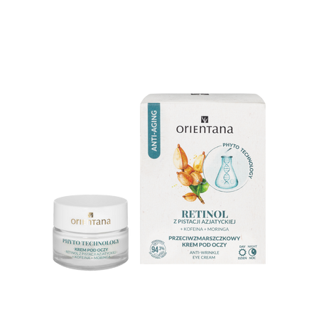 Orientana Phyto Technology Przeciwzmarszczkowy Krem Pod Oczy Retinol 15ml