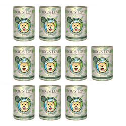 Zestaw 10x DOG'S LOVE Insekt pur - karma z owadów i warzyw (400g)