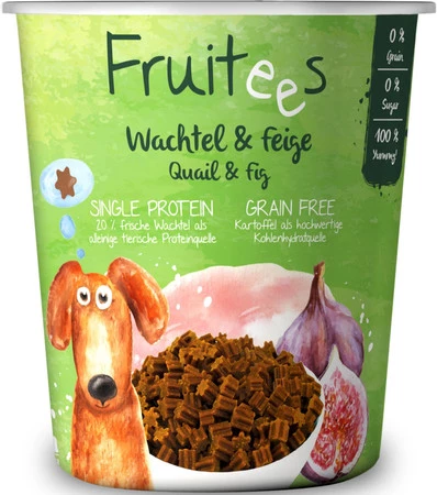 BOSCH Fruitees Przepiórka Figi Przekąski treningowe 200g