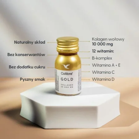 Zestaw 2x Collibre Kolagen Gold Shot 30 ml x 15 szt.