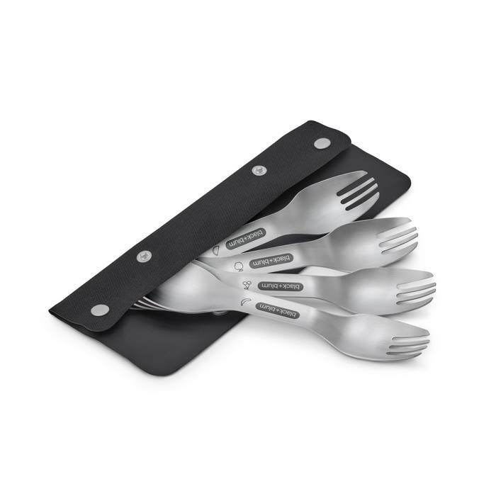 BB-Zestaw 4 sztućców stalowych 5el. NEW - Nabea.pl