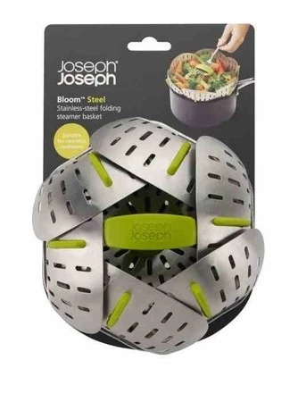 JJ - Koszyk do gotowania na parze Bloom™, stalowy