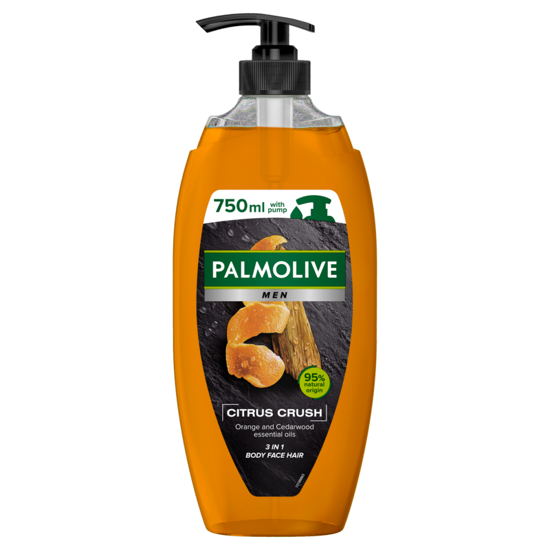 Palmolive MEN Citrus Crush Żel pod prysznic dla mężczyzn 3w1 750 ml