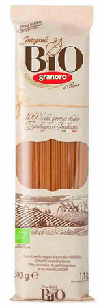 Zestaw Granoro Makaron pełnoziarnisty BIO 6x 500g