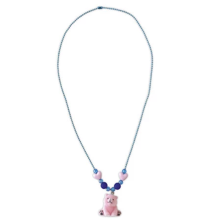 Janod Zestaw kreatywny do tworzenia biżuterii z zawieszkami Małe zwierzątka 6+