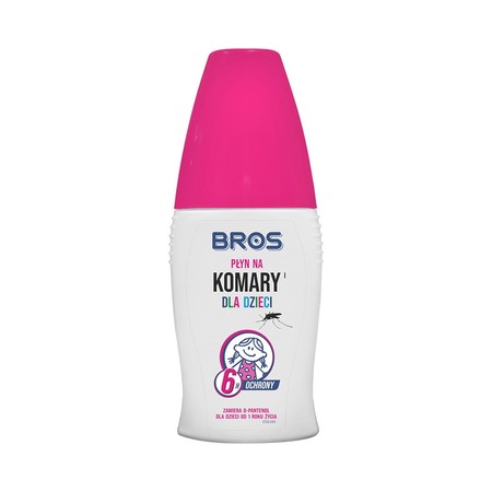 BROS Płyn na komary dla dzieci 50 ml