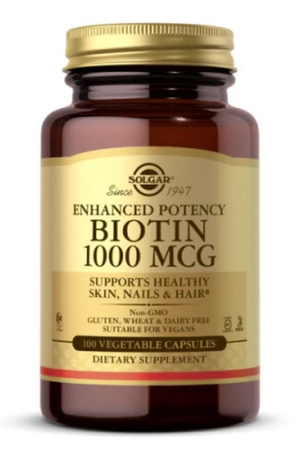 Solgar Biotin 1000 mcg (100 kaps.)