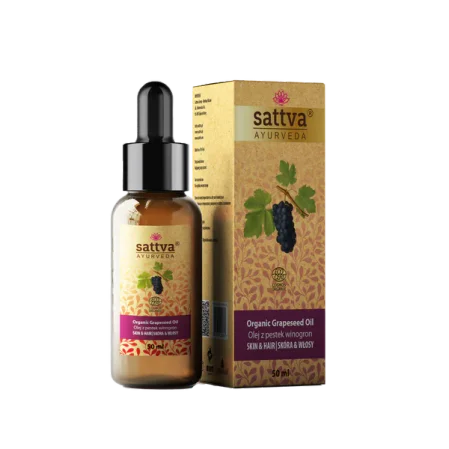  Sattva - Organiczny olej z pestek winogron 50ml