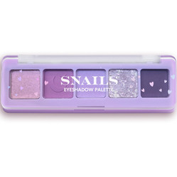 Snails, Paletka cieni do powiek dla dzieci, Fioletowa, 4,1 g