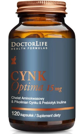 Doctor Life Cynk Optima 15mg - 120 kaps.