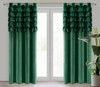ZASŁONA GOTOWA AURA 140 X 250 CM CIEMNOZIELONY