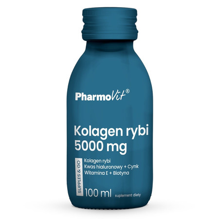 Pharmovit SHOT KOLAGEN RYBI 5000 mg, bezglutenowy 100 ml