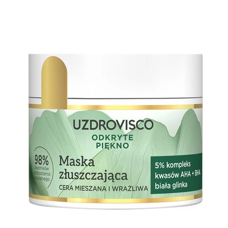 Uzdrovisco, Maska złuszczająca Odkryte Piękno 40 ml