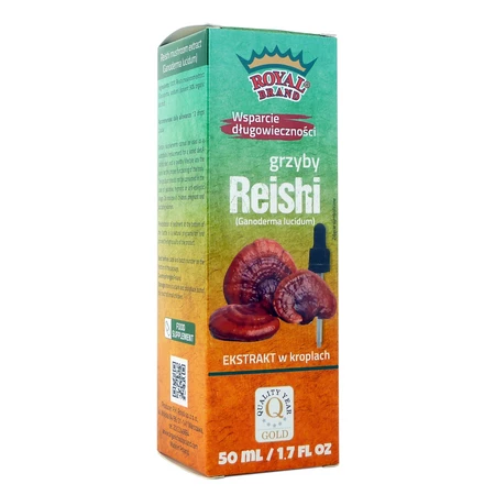 Ekstrakt z grzybów reishi 50ml ROYAL BRAND