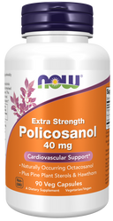 NOW FOODS Polikosanol Extra Strength 40 mg (90 kaps.)