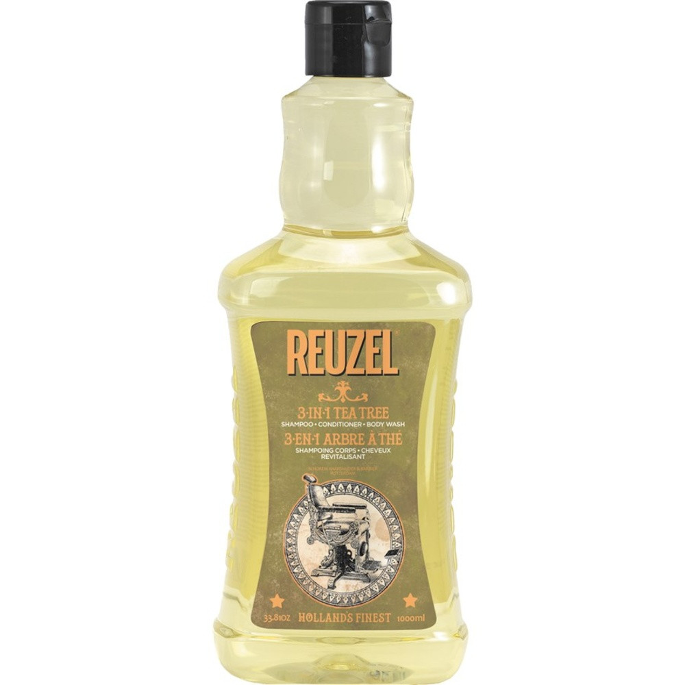 3in1 Shampoo szampon odżywka i żel pod prysznic Tea Tree 1000ml - Nabea.pl